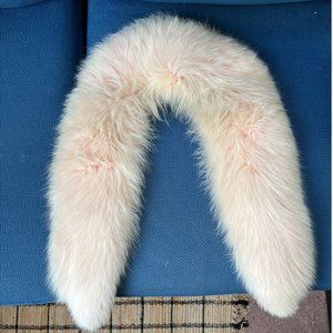 Light Pink Vintage Fox Fur Stole